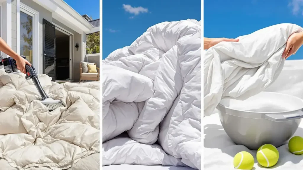 La tua coperta è troppo grande per la lavatrice? Ecco il trucco per pulirla senza sforzo