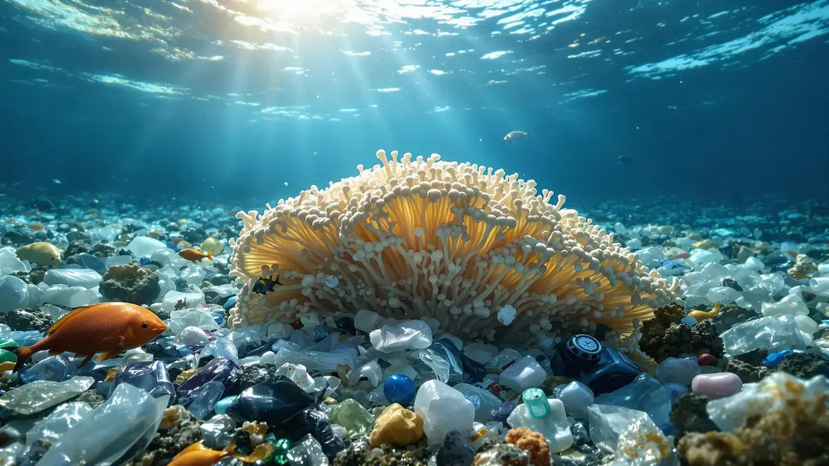 Un fungo mangiatore di plastica scoperto nell’oceano: un progresso significativo contro l’inquinamento?