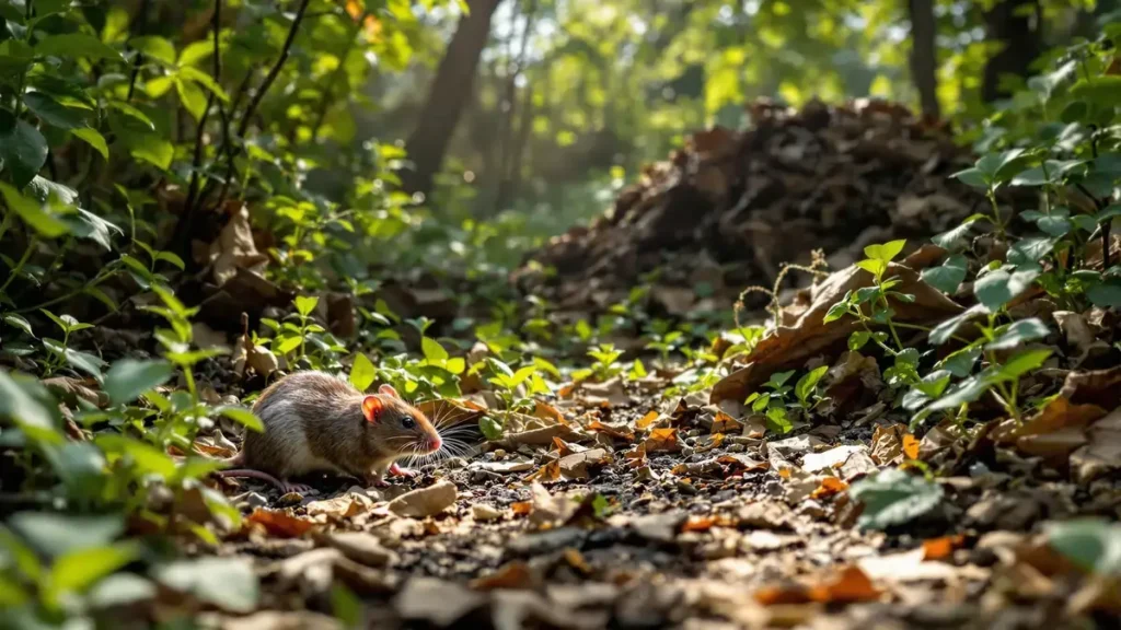 Vedi un ratto nel tuo giardino? Non farti prendere dal panico, la sua presenza potrebbe essere un buon segno!